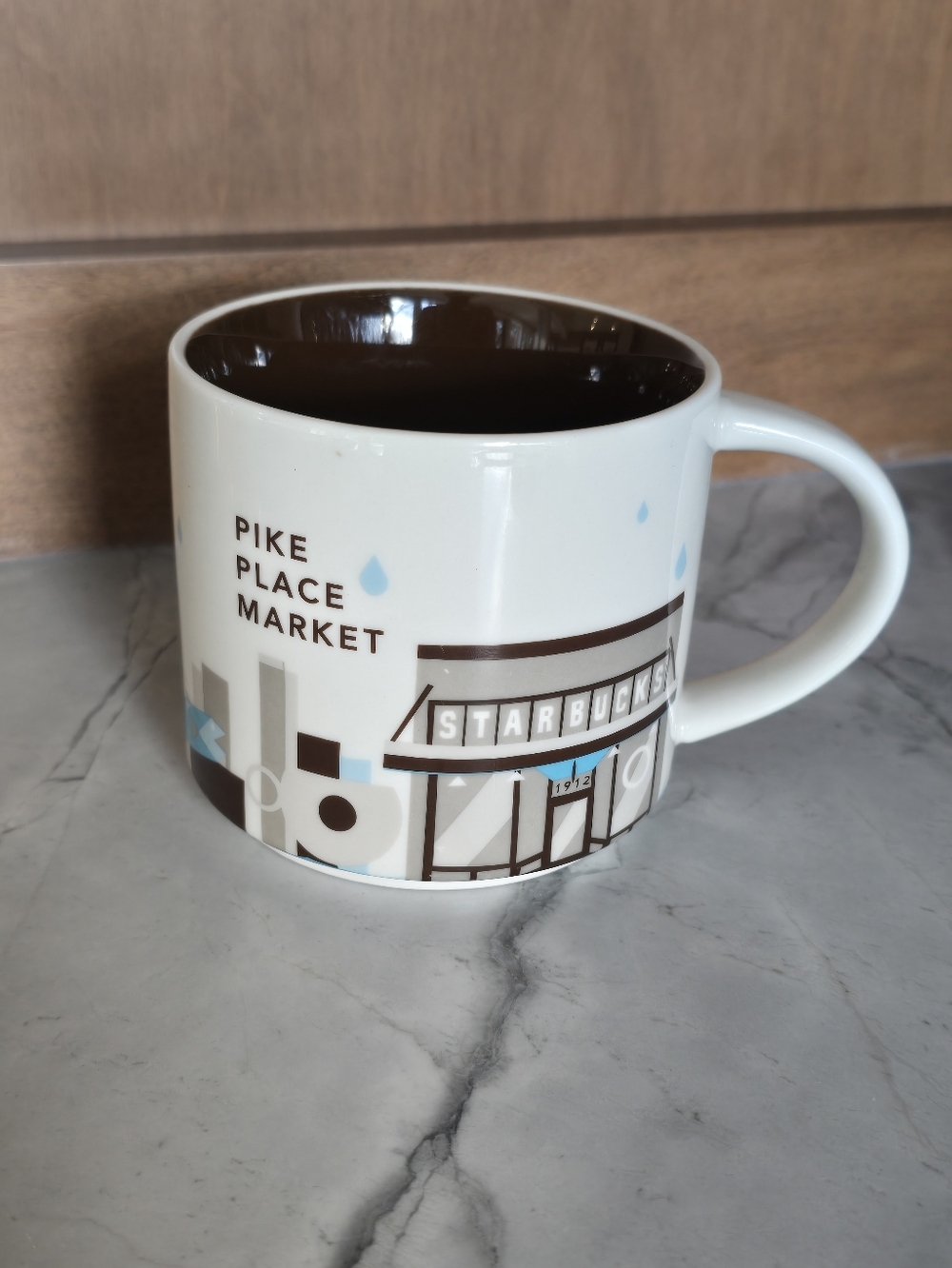 Starbucks Pike Place Market You Are Here Mug Coffee Cup
